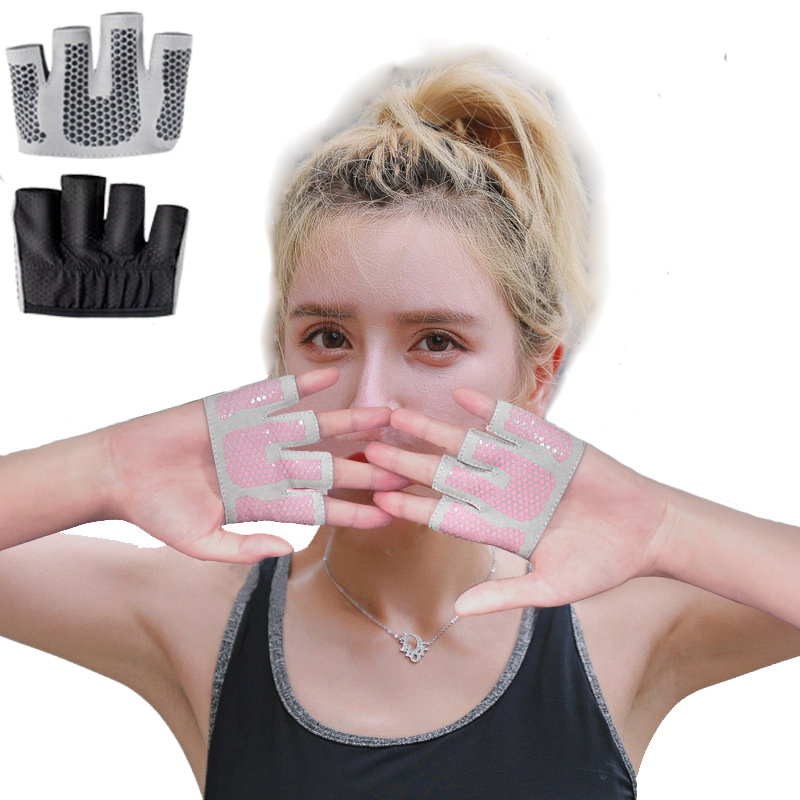 Crossfit Workout Gear - قفازات نصف اصبع للياقة البدنية في