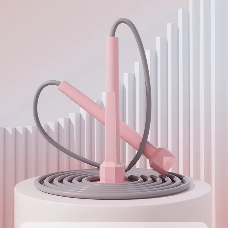 Skipping Rope Pvc - شعار مخصص مقابض بلاستيكية حبل الطفر