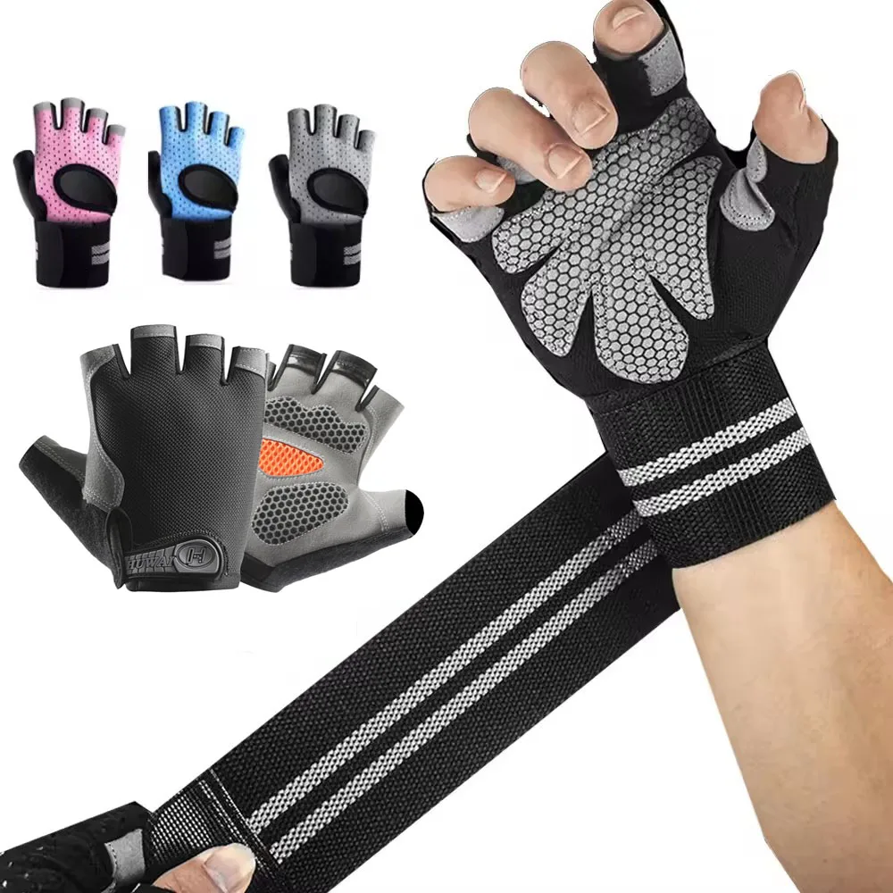 Crossfit Workout Gear - زوج واحد من قفازات اللياقة البدنية