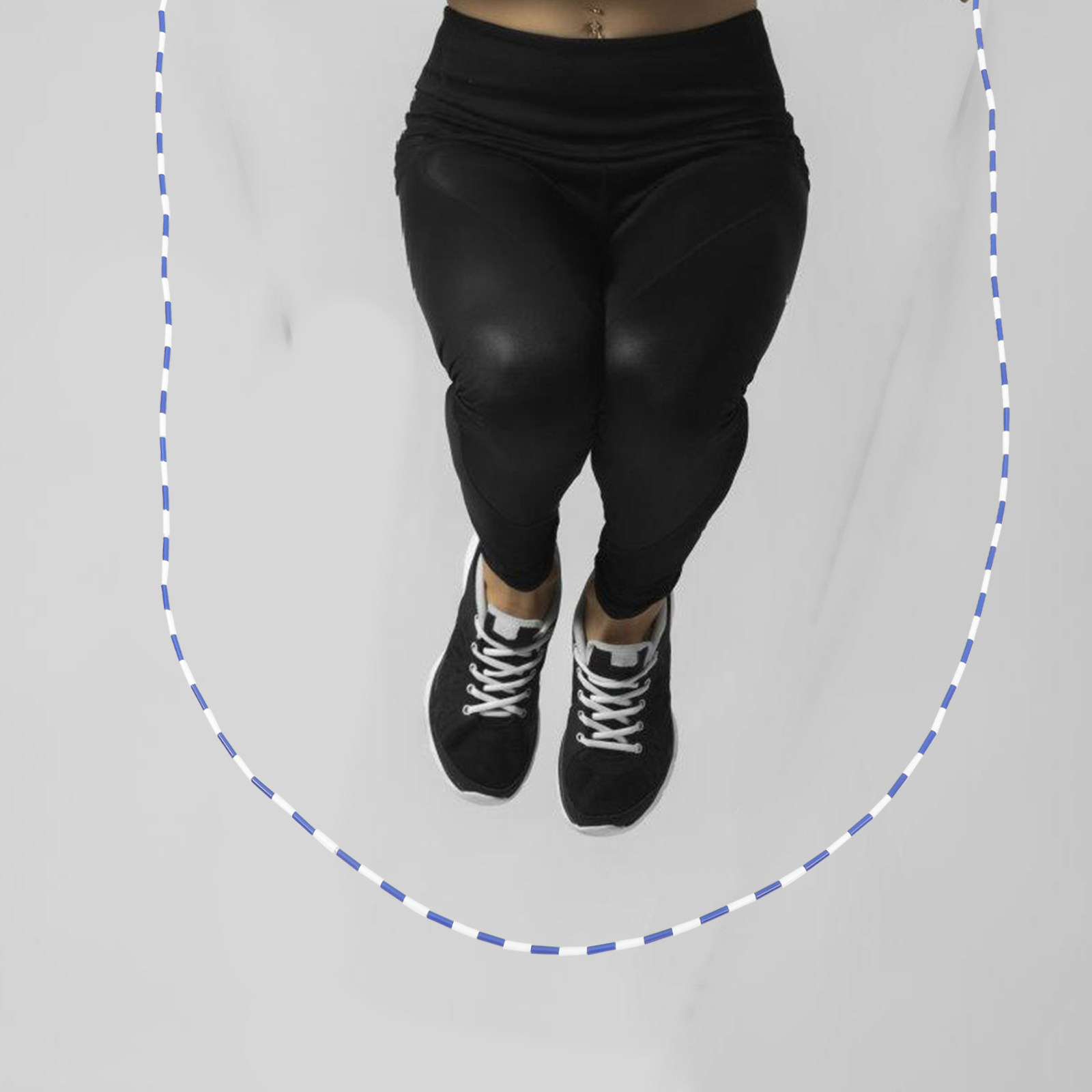 Skipping Rope Pvc - حبل قفز بتصميم الخيزران عالي المتانة