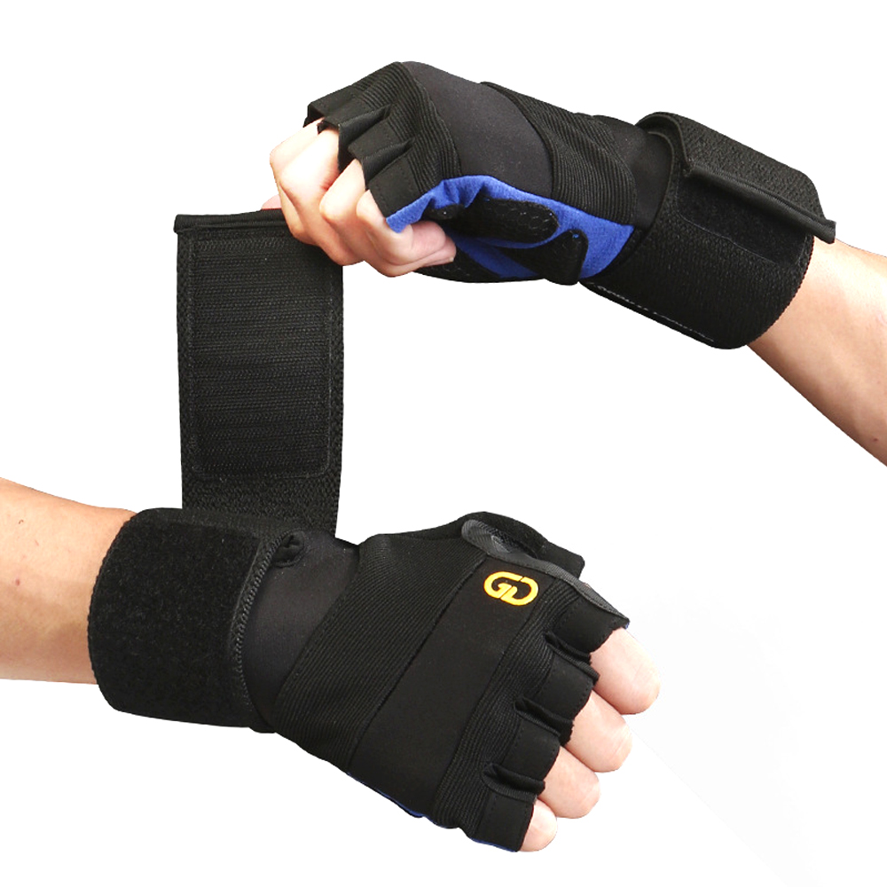 Gear For Crossfit - زوج واحد من قفازات التمرين مع