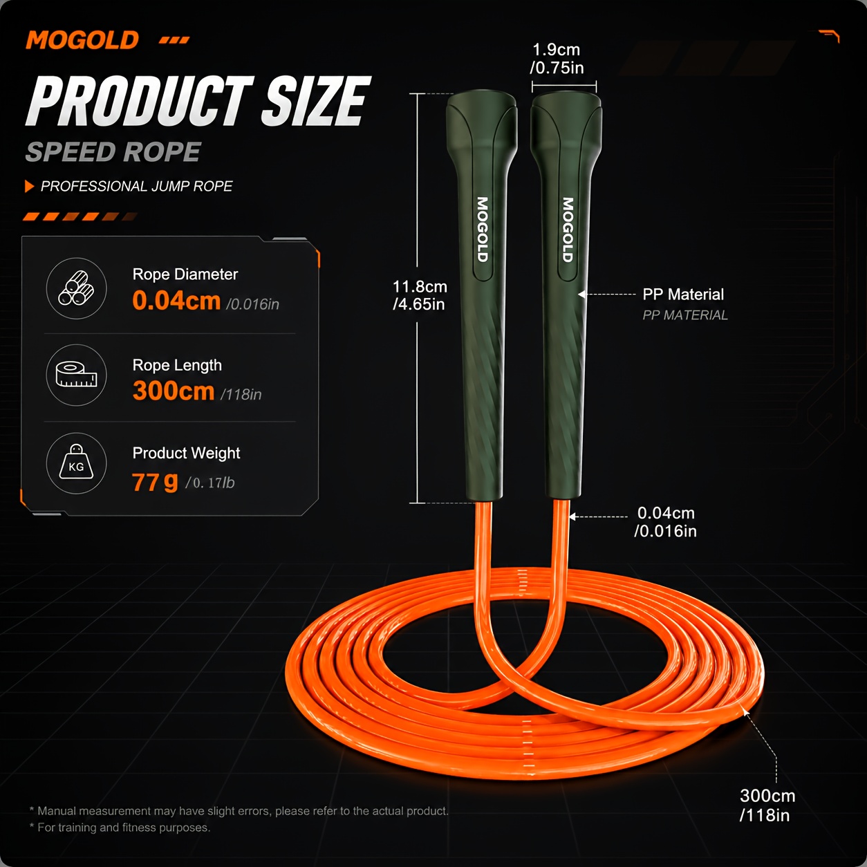 حبل قفز احترافي سريع - حبل تدر - مراجعة Skipping Rope Pvc وسعره