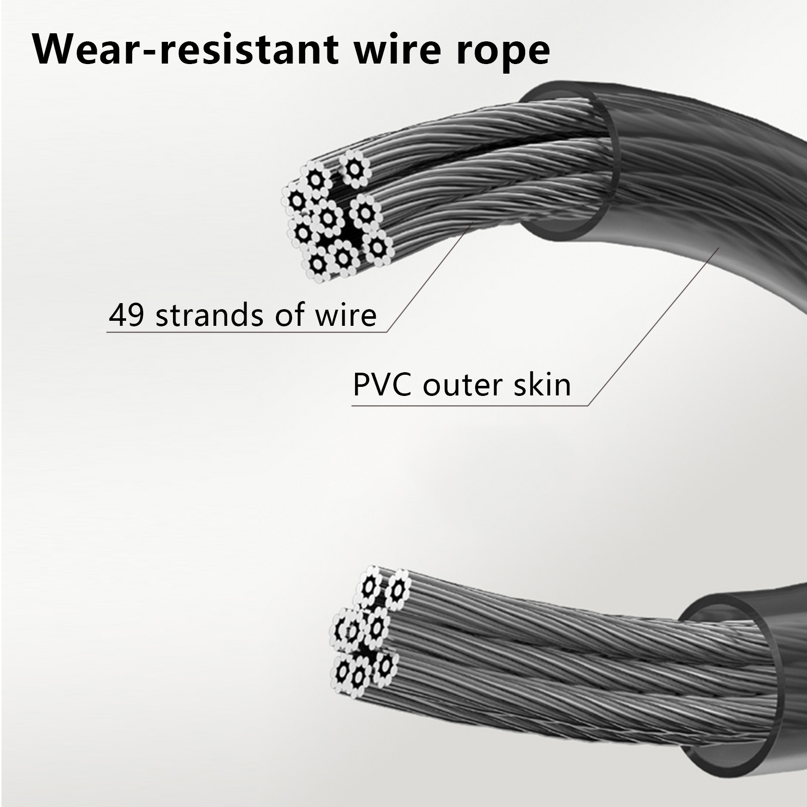حبل سلك فولاذي مطلي بـ PVC أسو - مراجعة Skipping Rope Pvc وسعره