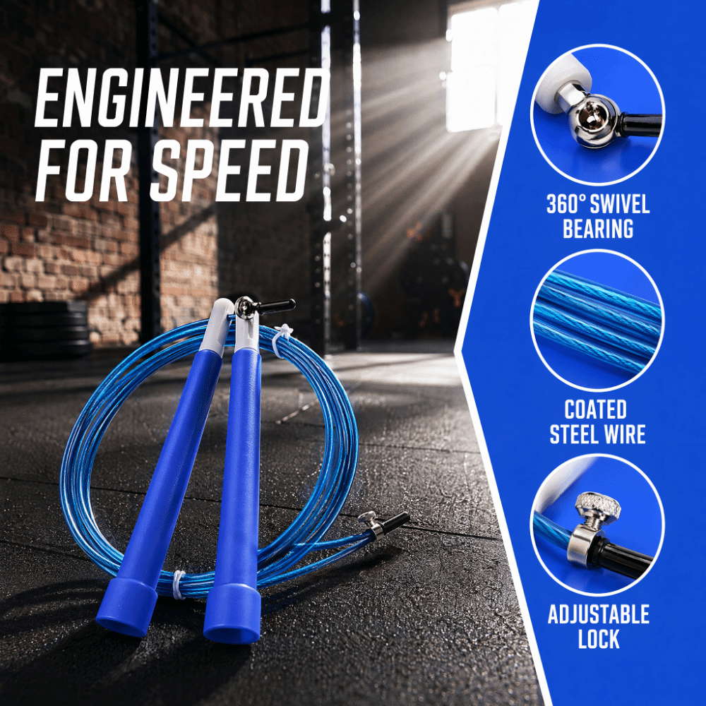 حبل قفز من الفولاذ المتين، خال - مراجعة Skipping Rope Pvc وسعره