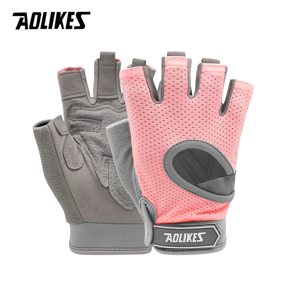 AOLIKES 1 زوج قفازات الصالة ال - مراجعة Crossfit Workout Gear وسعره