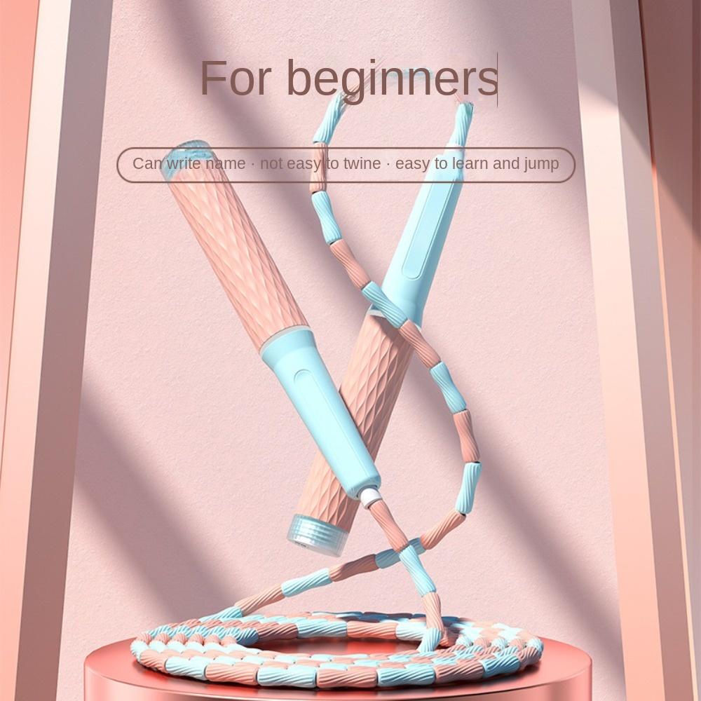 حبل قفز قابل للتعديل مع خرز نا - مراجعة Skipping Rope Pvc وسعره