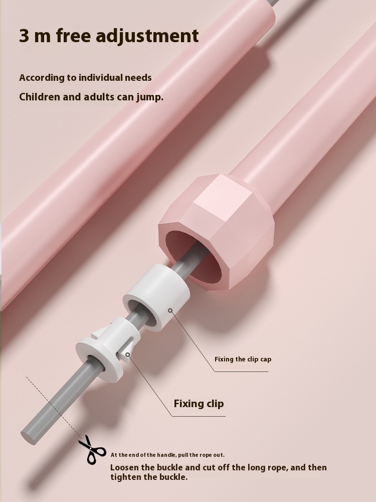 شعار مخصص مقابض بلاستيكية حبل  - مراجعة Skipping Rope Pvc وسعره