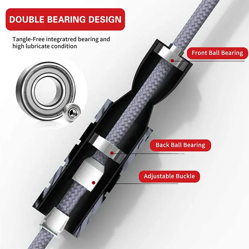 خفيفة سباق حبل الطفر عالية الق - مراجعة Skipping Rope Pvc وسعره