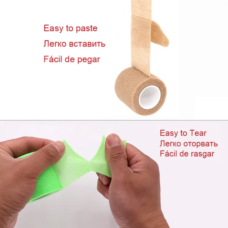 18 لون ملون رياضي التفاف الشري - مراجعة Finger Tape Athletic وسعره