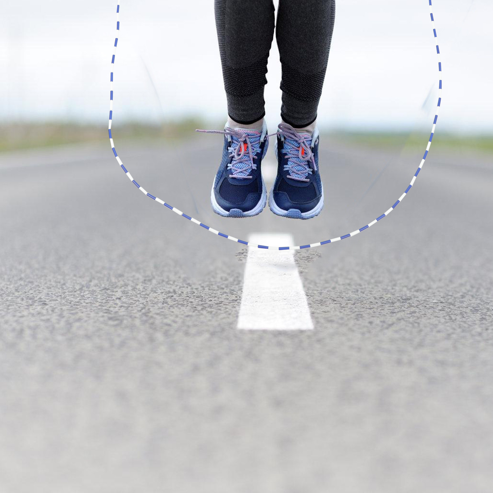 حبل قفز بتصميم الخيزران عالي ا - مراجعة Skipping Rope Pvc وسعره