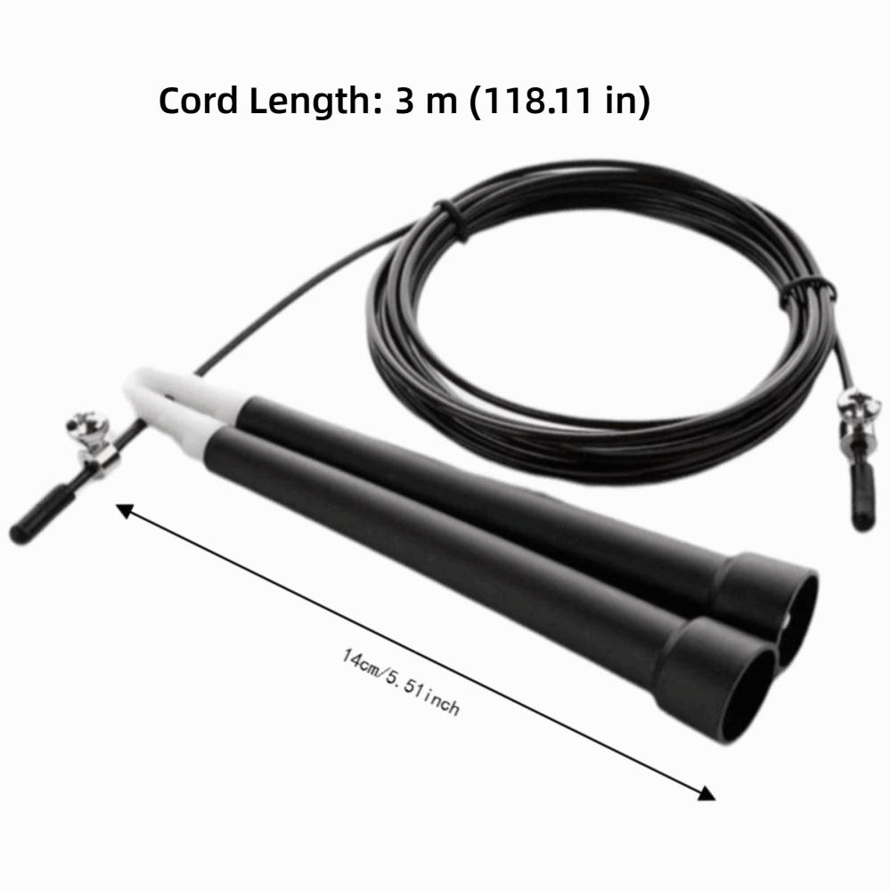 حبل قفز محمول من الفولاذ المقا - مراجعة Skipping Rope Pvc وسعره