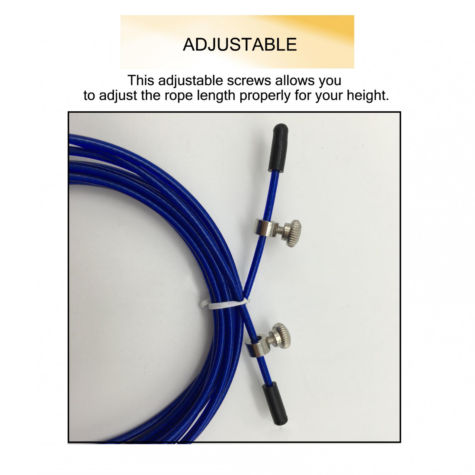 مجموعة من 5 براغي فولاذية قابل - مراجعة Skipping Rope Pvc وسعره