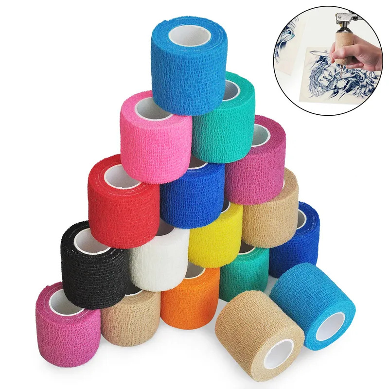 6/12 قطعة الرياضة الملونة الذا - مراجعة Finger Tape Athletic وسعره
